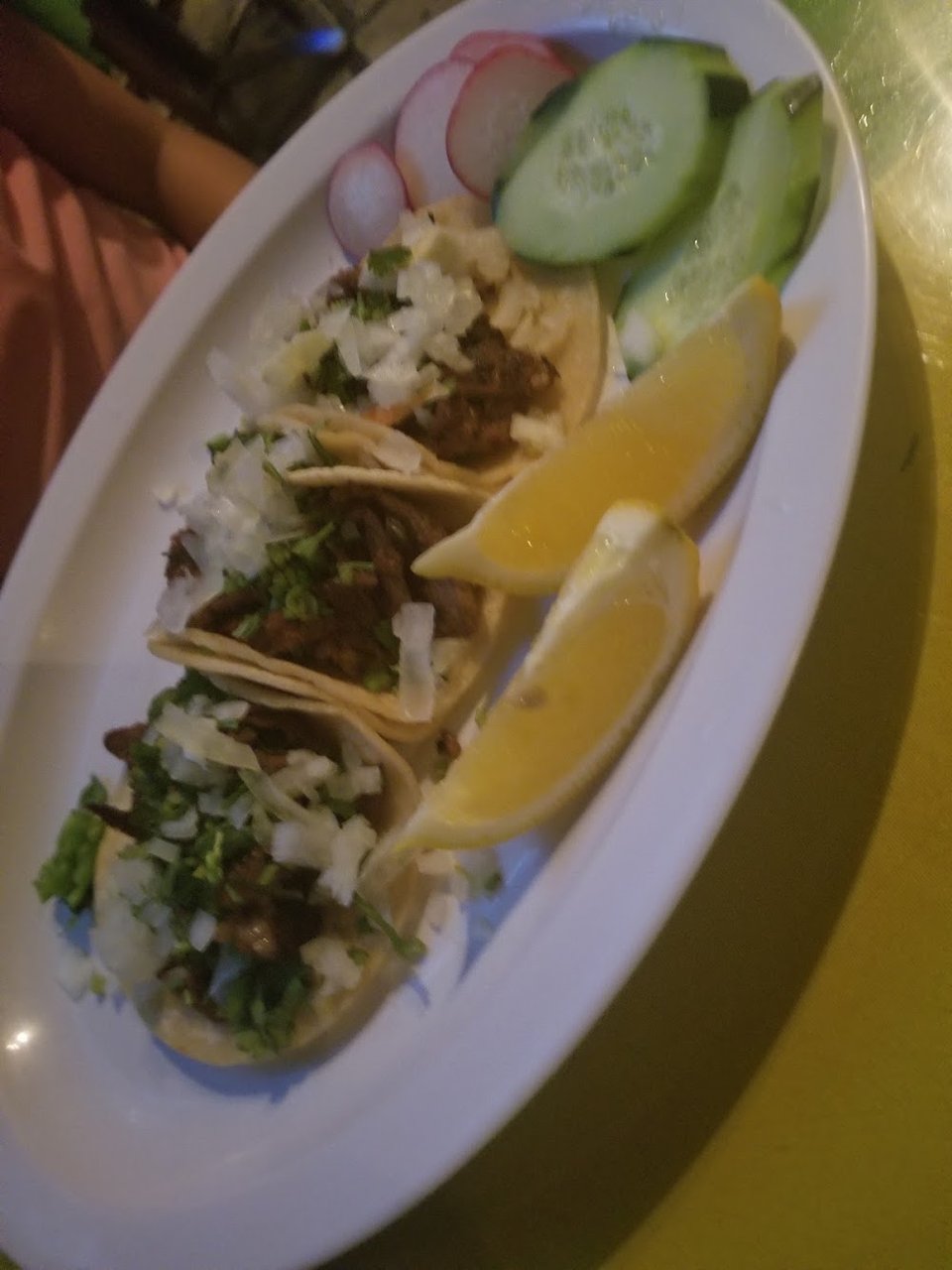 Tacos de Asada O de Pollo